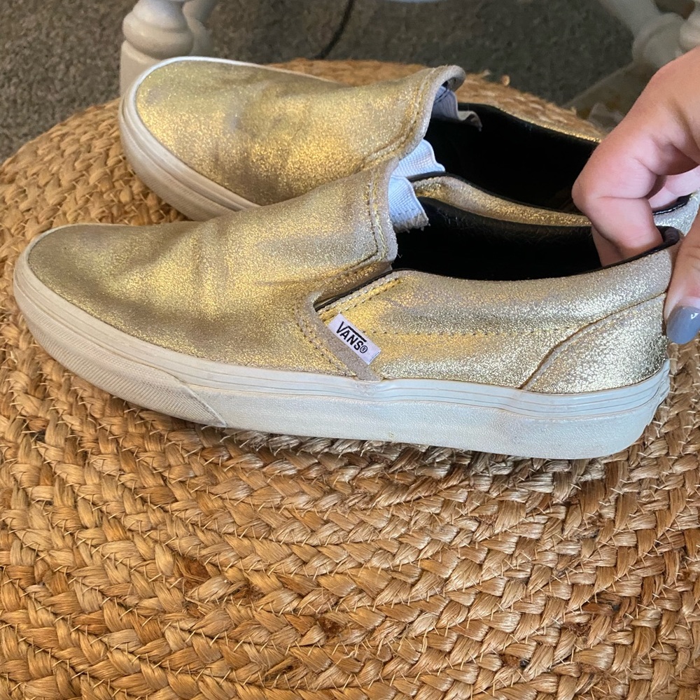Gold Vans